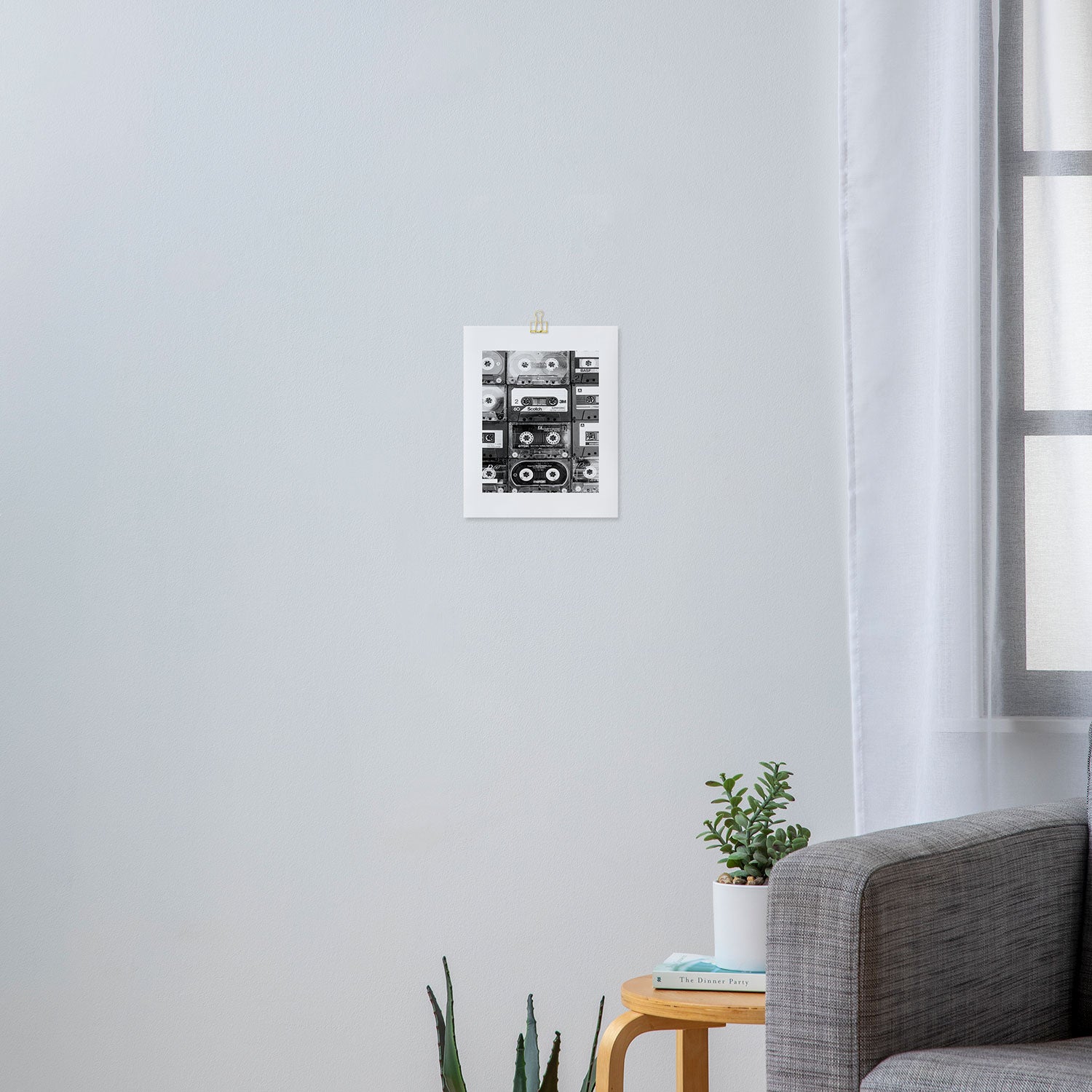 Something Nostalgic - black and white #decor #society6 #buyart Art Print Gallery Image 3