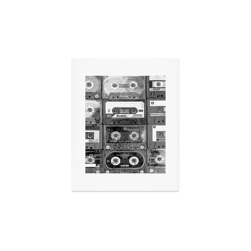 Something Nostalgic - black and white #decor #society6 #buyart Art Print Gallery Image 1