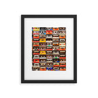 Something Nostalgic V - Music - Global Language #decor #society6 #buyart Framed Art Print Gallery Image 6