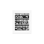 Wine Bottles in Black And White #decor #society6 #buyart Art Print Gallery Image 1