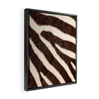 Zebra #decor #society6 #buyart Framed Canvas Print Gallery Image 2