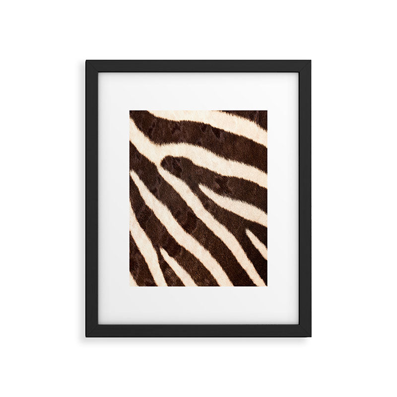 Zebra #decor #society6 #buyart Framed Art Print Gallery Image 6