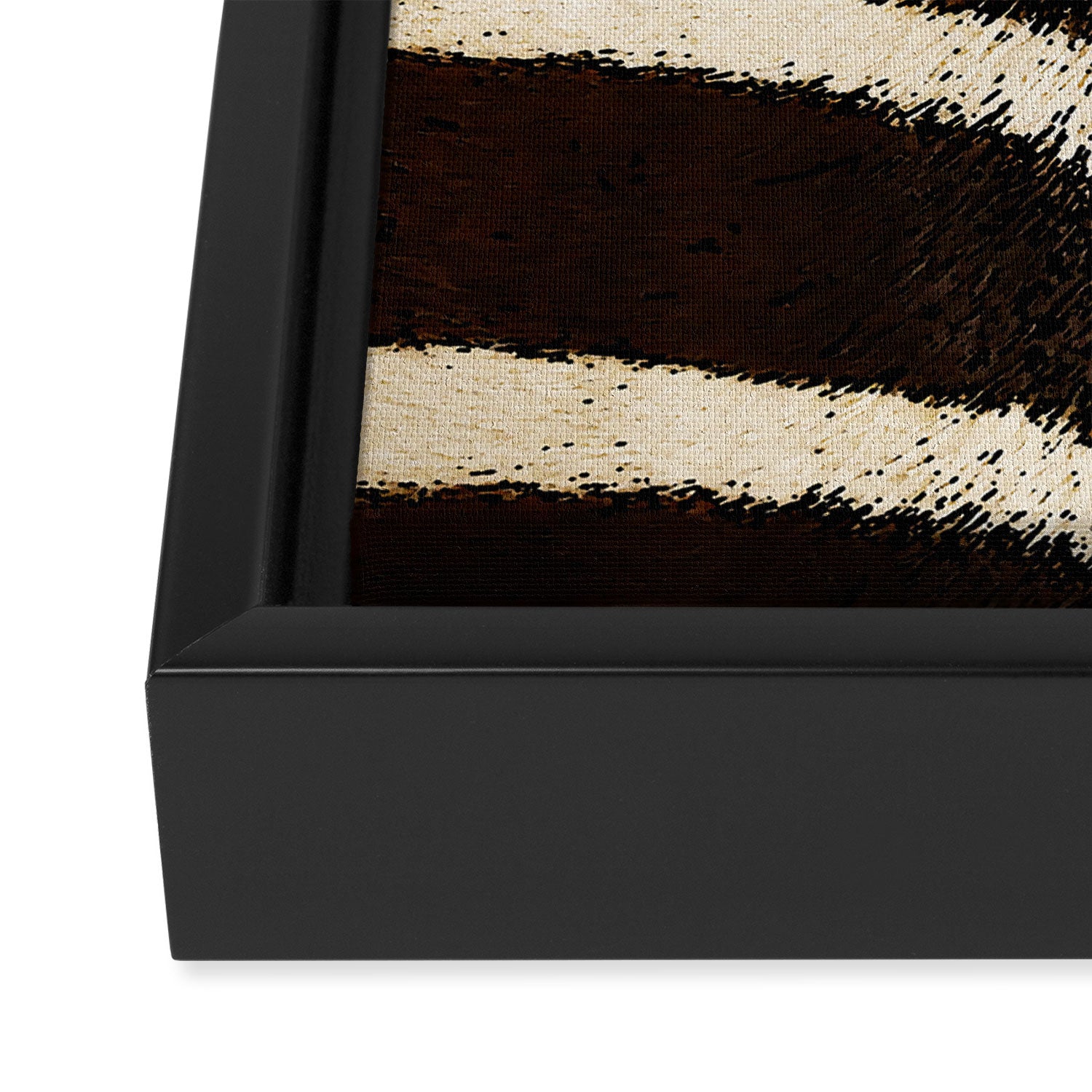 Zebra #decor #society6 #buyart Framed Canvas Print Gallery Image 3