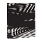 Wavy Black and Beige 13 Canvas Print Gallery Image 8