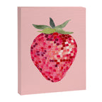 Disco Ball Strawberry Canvas Print Gallery Image 8