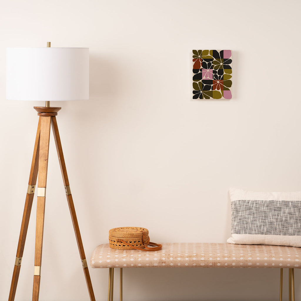 Block Flowers Canvas Print Gallery Image 2