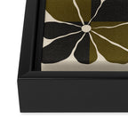 Block Flowers Framed Canvas Print Gallery Image 3