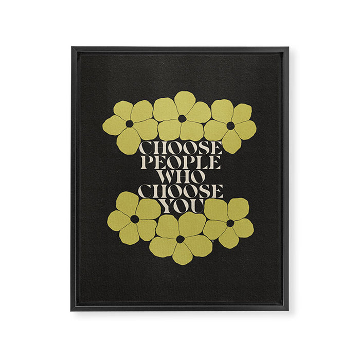 Choose Framed Canvas Print Gallery Image 1