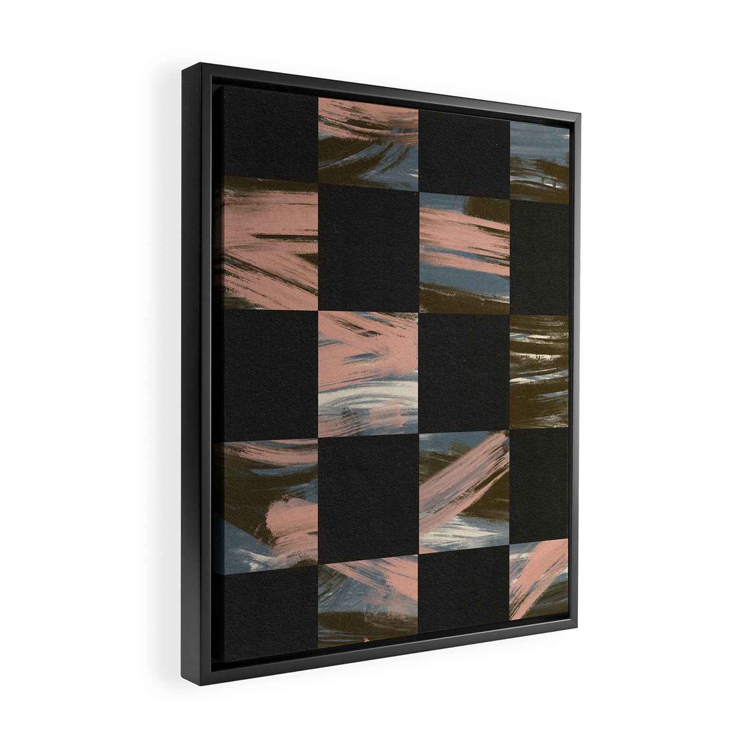 Dark  Framed Canvas Print Gallery Image 2