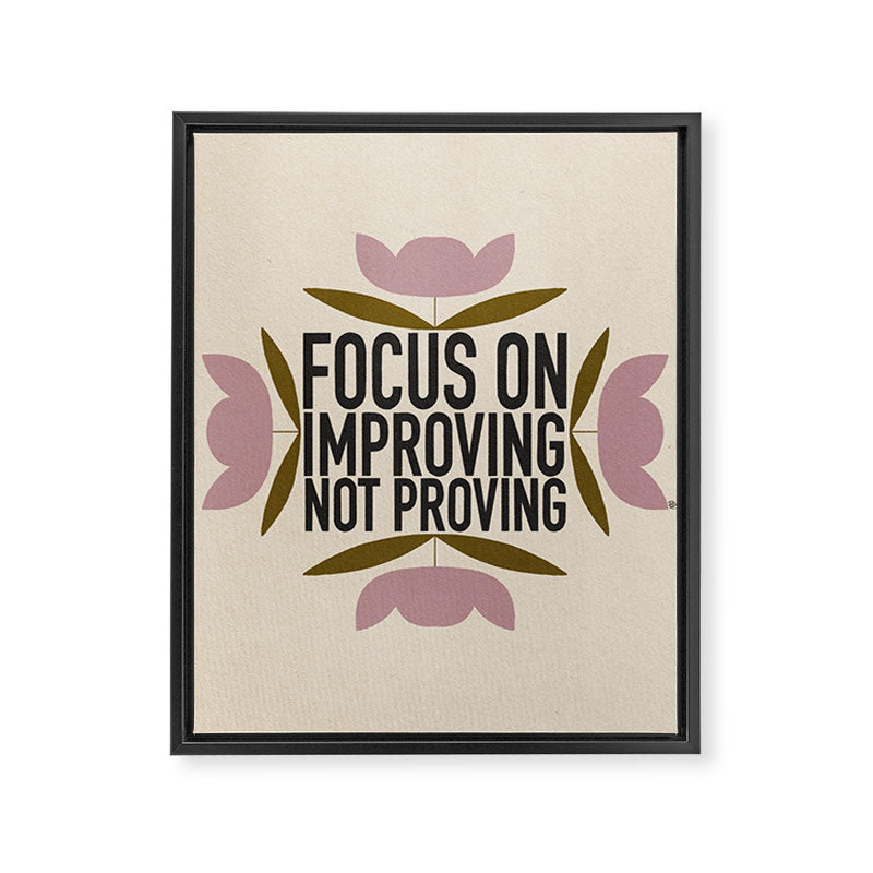 Focus Framed Canvas Print Gallery Image 6