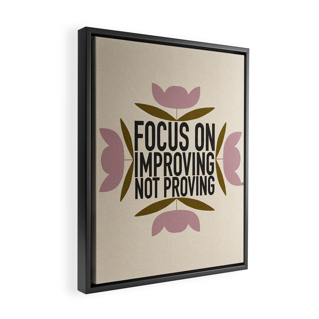 Focus Framed Canvas Print Gallery Image 2