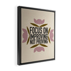 Focus Framed Canvas Print Gallery Image 2