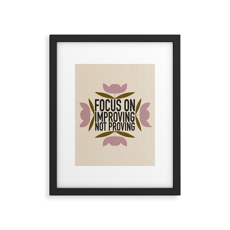 Focus Framed Art Print Gallery Image 5