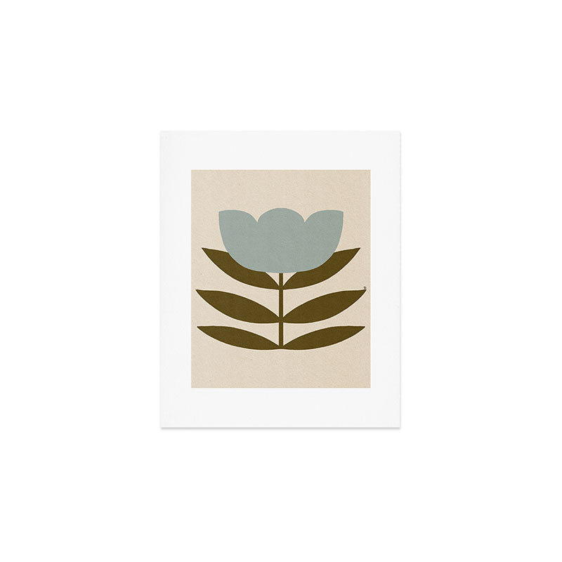 Single Bloom Art Print Gallery Image 1
