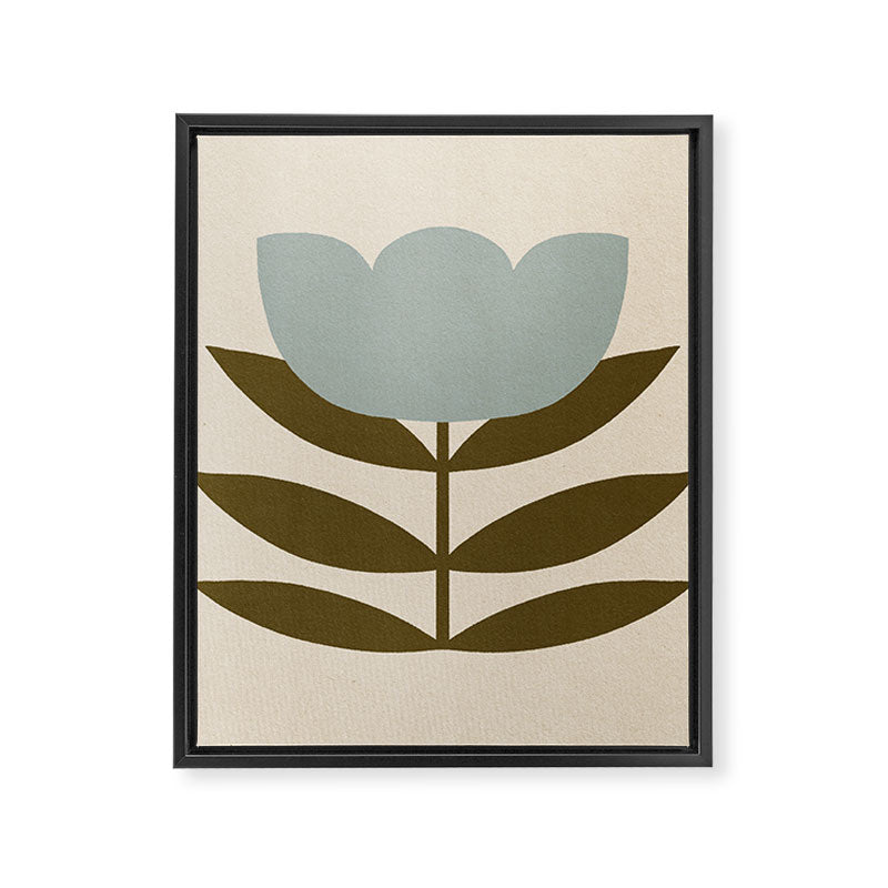 Single Bloom Framed Canvas Print Gallery Image 6