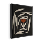 Twist - Dark  Framed Canvas Print Gallery Image 2
