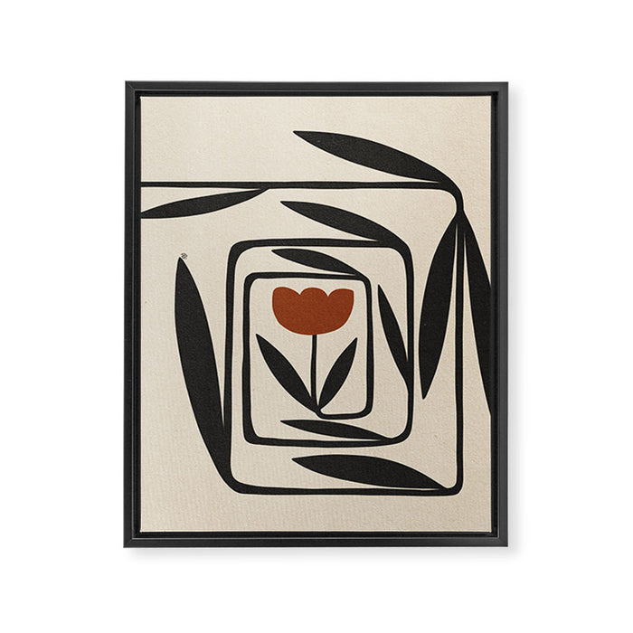 Twist - Light  Framed Canvas Print Gallery Image 1