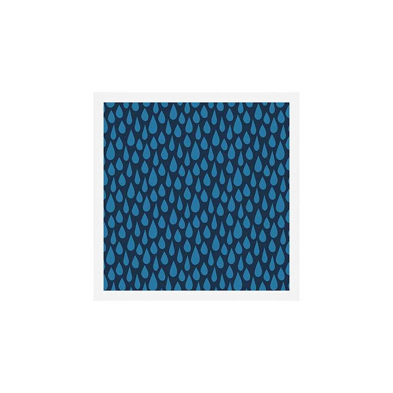 Blue Rain Art Print Gallery Image 1