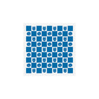 Checkered Flower Smiles Art Print Gallery Image 1
