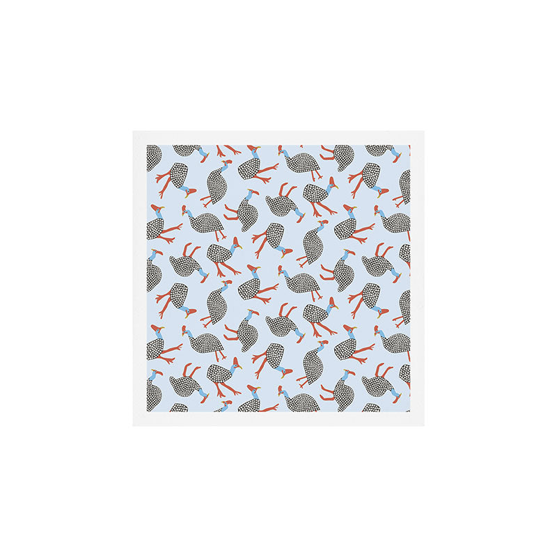 Guinea Fowl Pattern Art Print Gallery Image 1
