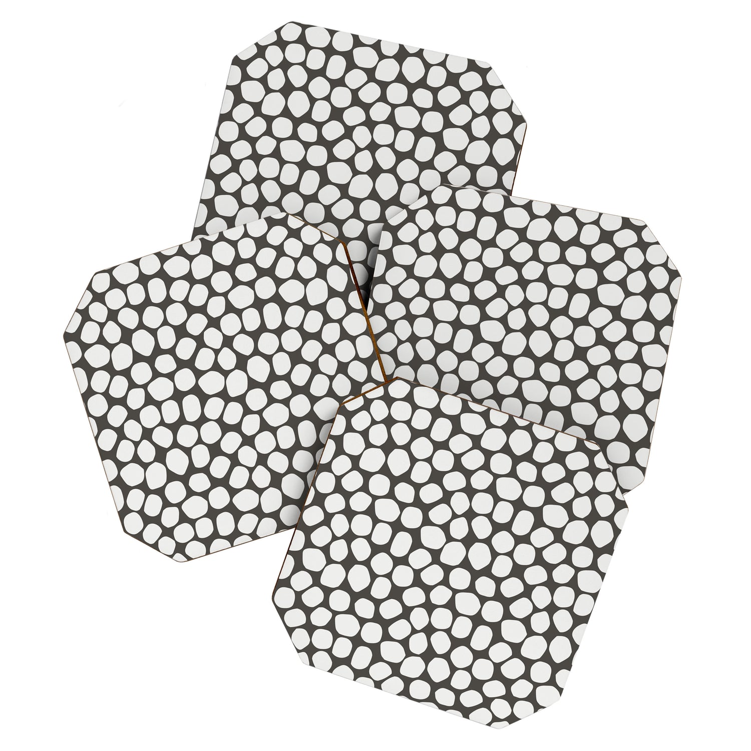 Guinea Fowl Polka Dots Coaster Gallery Image 1