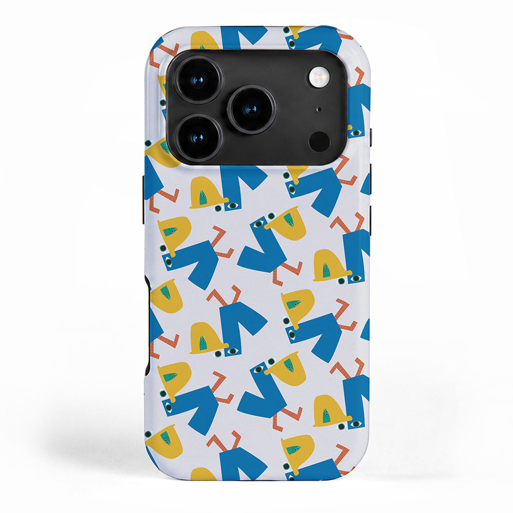 Pelican's Lunch Pattern iPhone Case Gallery Image 1