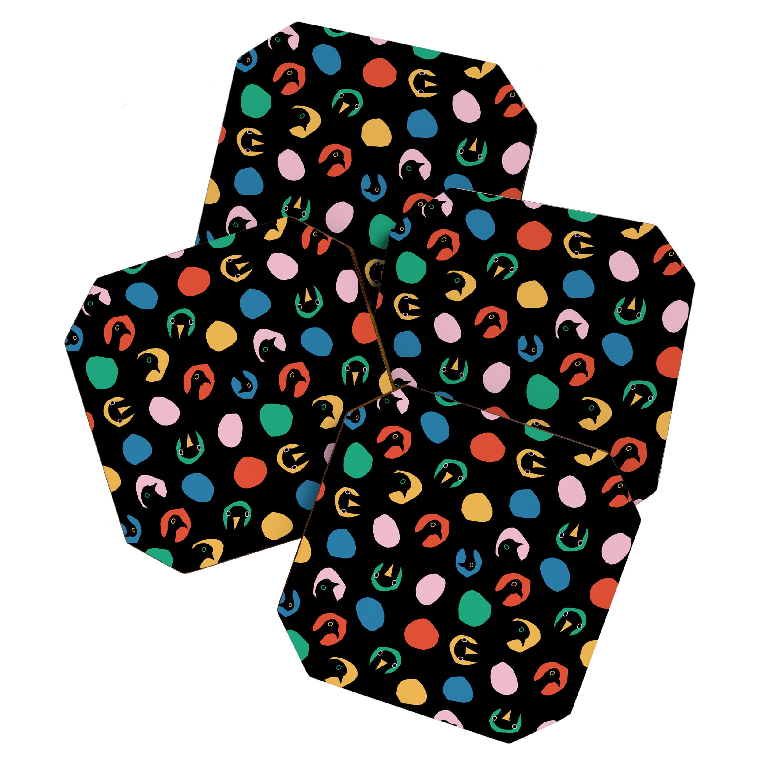 Pigeon Holed Pattern Coaster Gallery Image 1