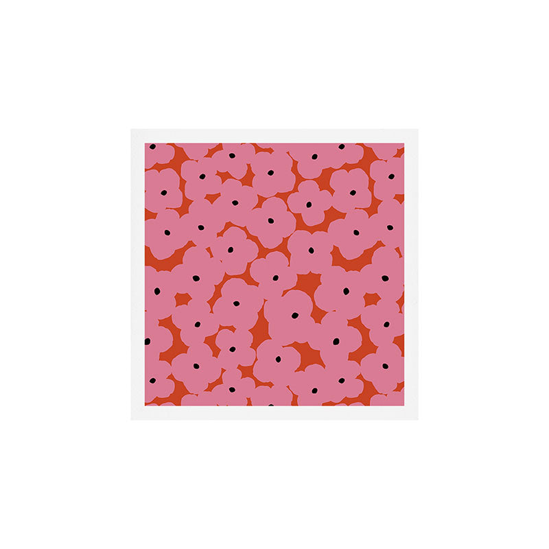 Pink Prairie Florals Art Print Gallery Image 1