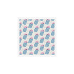 Pink Rain Pattern Art Print Gallery Image 1