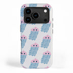 Pink Rain Pattern iPhone Case Gallery Image 1