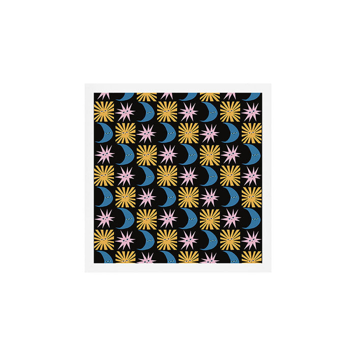 To The Moon and Back Pattern Art Print Gallery Image 1