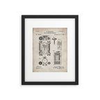 First Computer Patent - Technology Art - Antique Framed Art Print Gallery Image 6