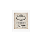 Football Patent - American Football Art - Antique Art Print Gallery Image 1