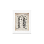 Golf Bag Patent - Caddy Art - Antique Art Print Gallery Image 1