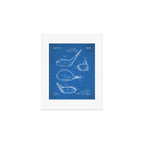 Golf Driver Patent - Golf Art - Blueprint Art Print Gallery Image 1