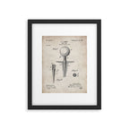 Golf Tee Patent - Golfing Tee Art - Antique Framed Art Print Gallery Image 6