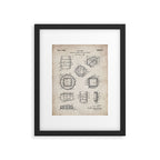 Whisky Barrel Patent - Whisky Art - Antique Framed Art Print Gallery Image 4