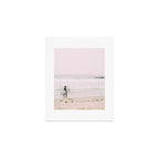 California Coast Surfer - Venice Beach Ocean View - Travel Photography Art Print Gallery Image 1