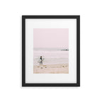 California Coast Surfer - Venice Beach Ocean View - Travel Photography Framed Art Print Gallery Image 6