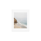 Coast in Malibu Print - Point Dume Pirate's Cove Beach - Coastal Boho Art Print Gallery Image 1