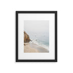 Coast in Malibu Print - Point Dume Pirate's Cove Beach - Coastal Boho Framed Art Print Gallery Image 6