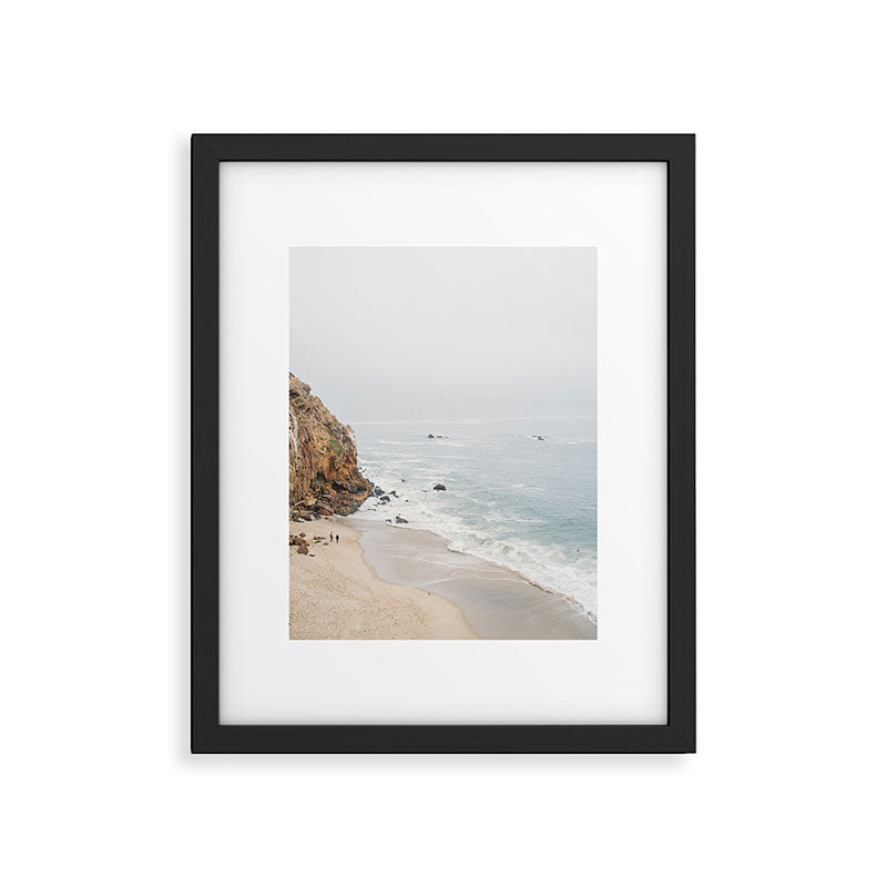 Coast in Malibu Print - Point Dume Pirate's Cove Beach - Coastal Boho Framed Art Print Gallery Image 6