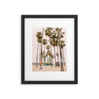 Palm Trees on Venice Beach - Los Angeles California Travel Photography Framed Art Print Gallery Image 6