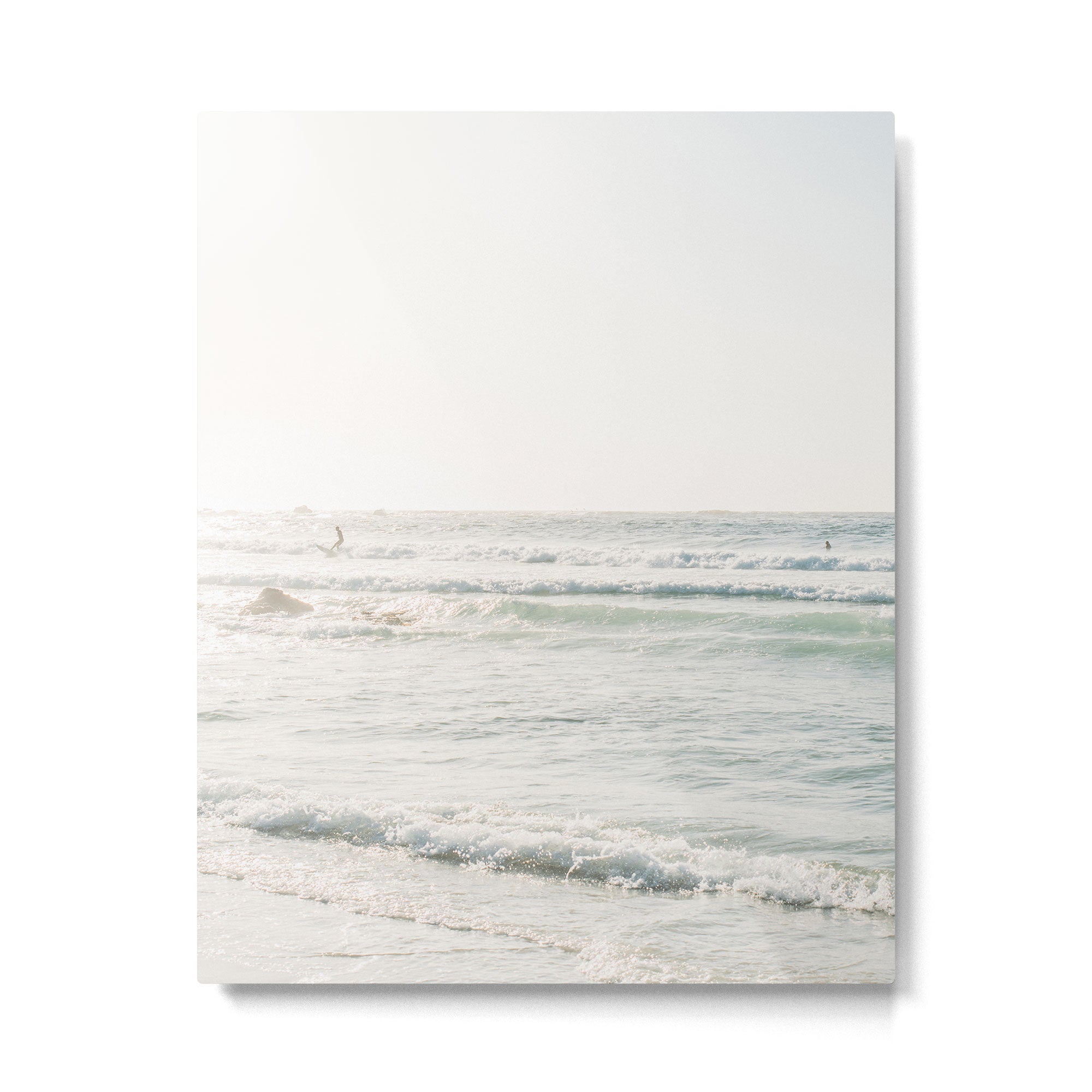 Surfing at Monterey - California Coast Sunset - Pacific Ocean Surf Travel Photography Metal Print Gallery Image 6
