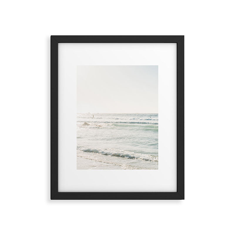 Surfing at Monterey - California Coast Sunset - Pacific Ocean Surf Travel Photography Framed Art Print Gallery Image 6