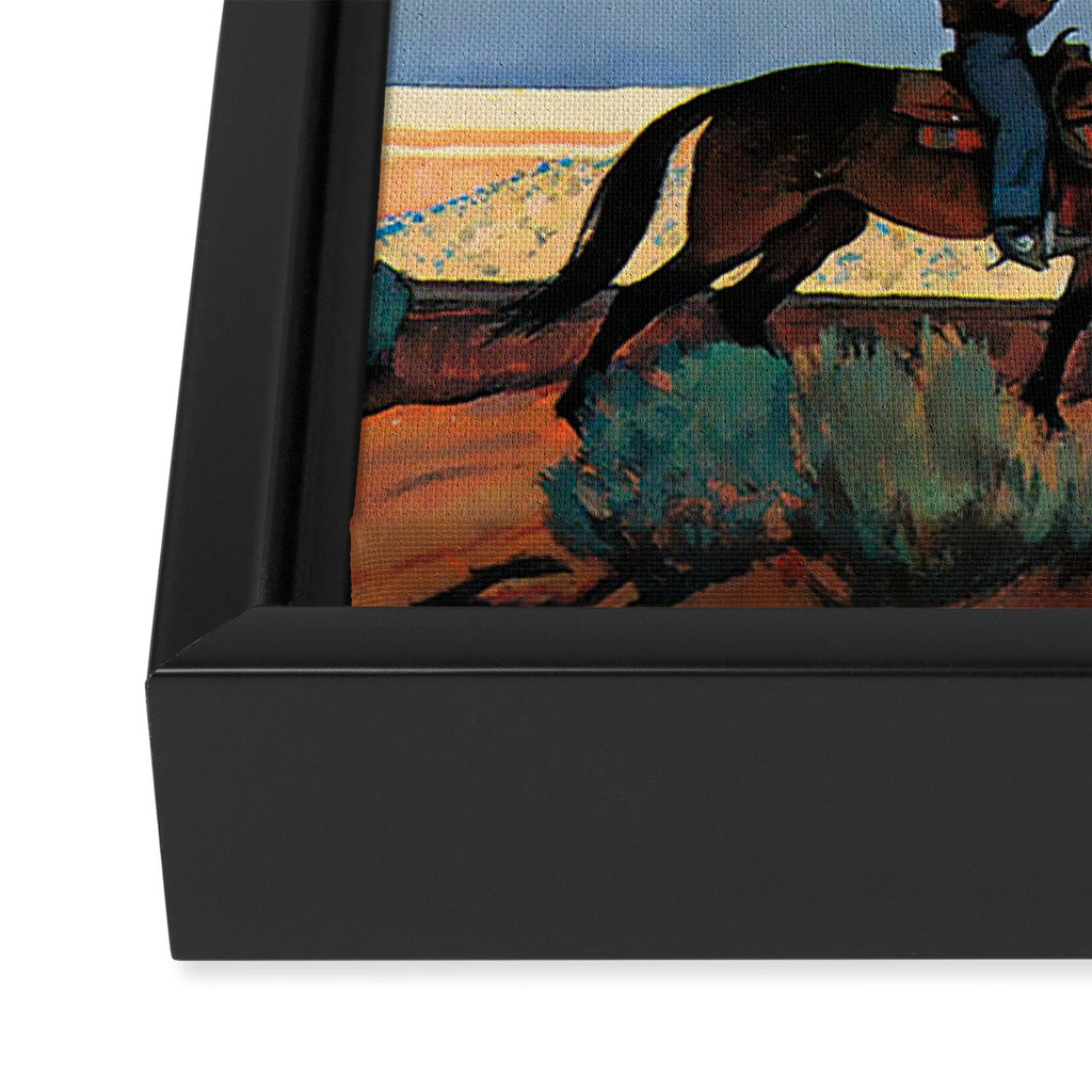 âDesert Journeyâ Western Art by Maynard Dixon Framed Canvas Print Gallery Image 3