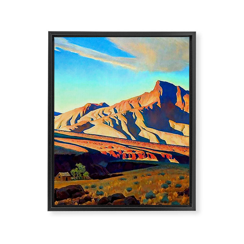 âHome of the Desert Ratâ by Maynard Dixon Framed Canvas Print Gallery Image 8