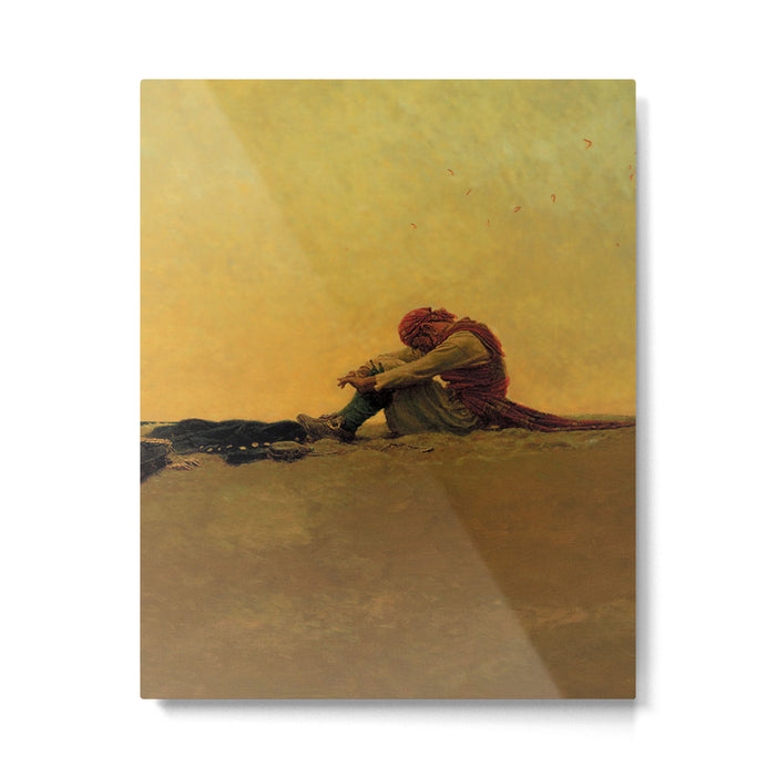 âMaroonedâ Pirate Art by Howard Pyle Metal Print Gallery Image 1