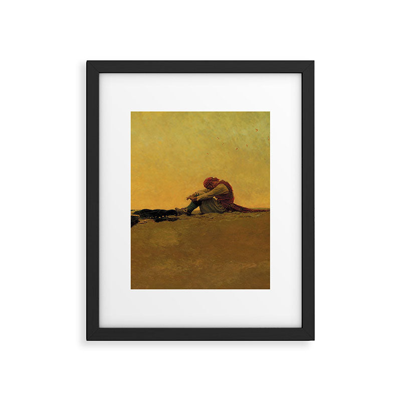 âMaroonedâ Pirate Art by Howard Pyle Framed Art Print Gallery Image 6