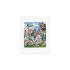 Miyazaki Tribute Art Print Gallery Image 1